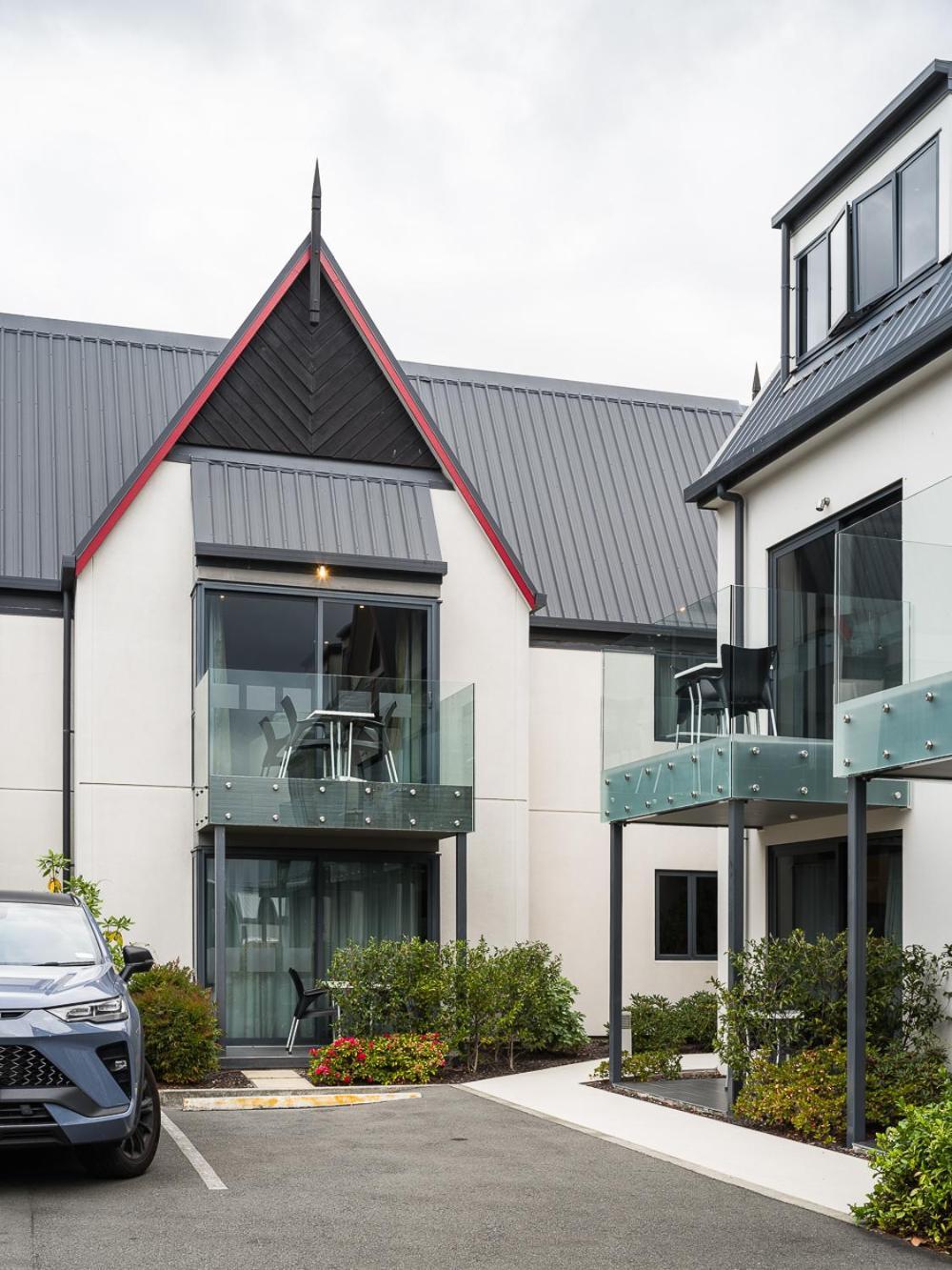Carnmore Chateau Marlborough بلينهايم المظهر الخارجي الصورة A modern house in New Zealand